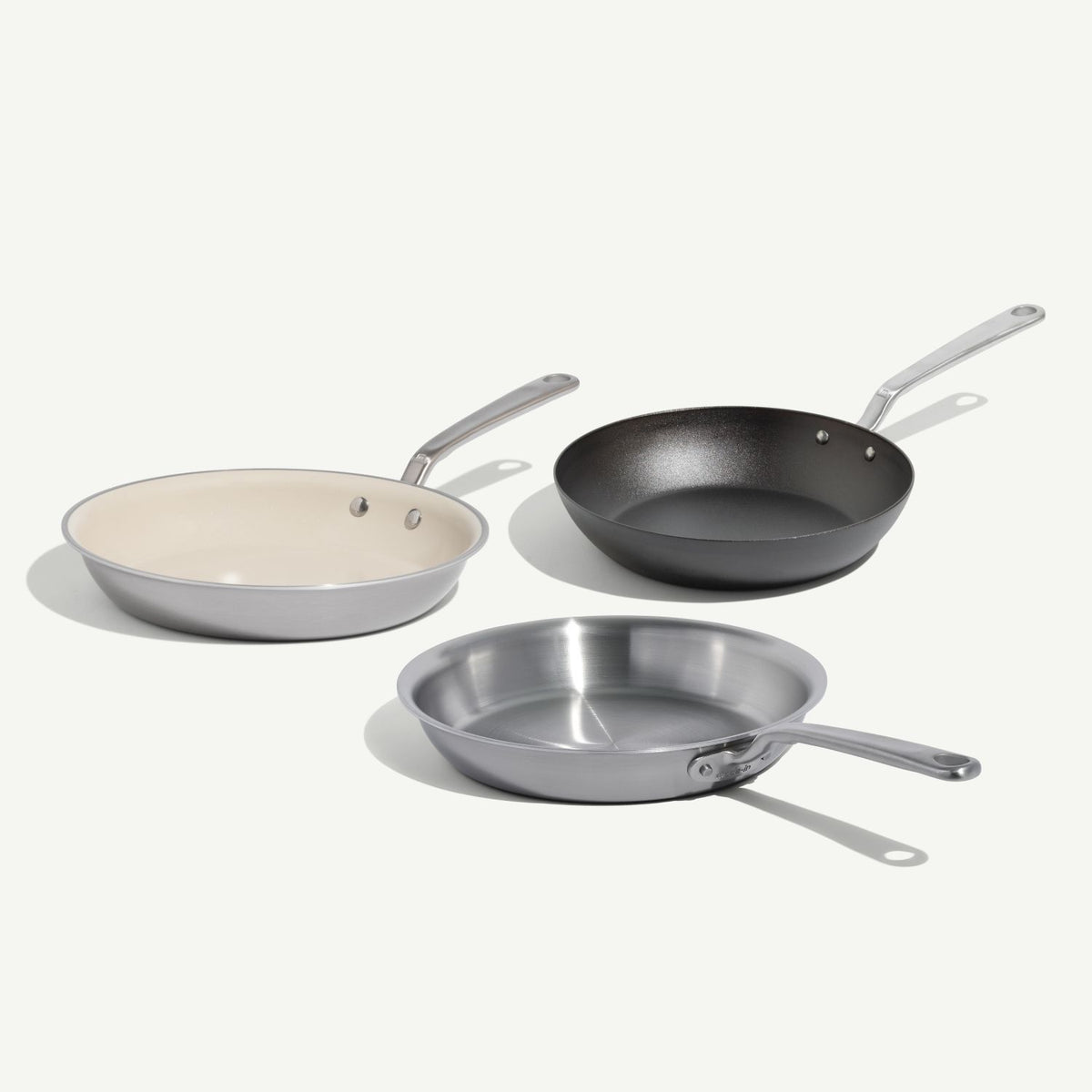 Multi-Material Frying Pan Set