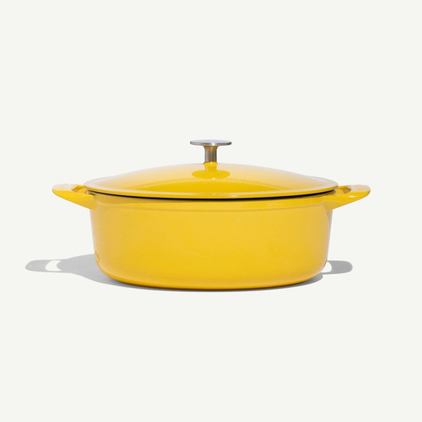 Enameled Cast Iron Oval Dutch Oven