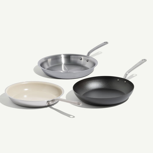 Multi-Material Frying Pan Set