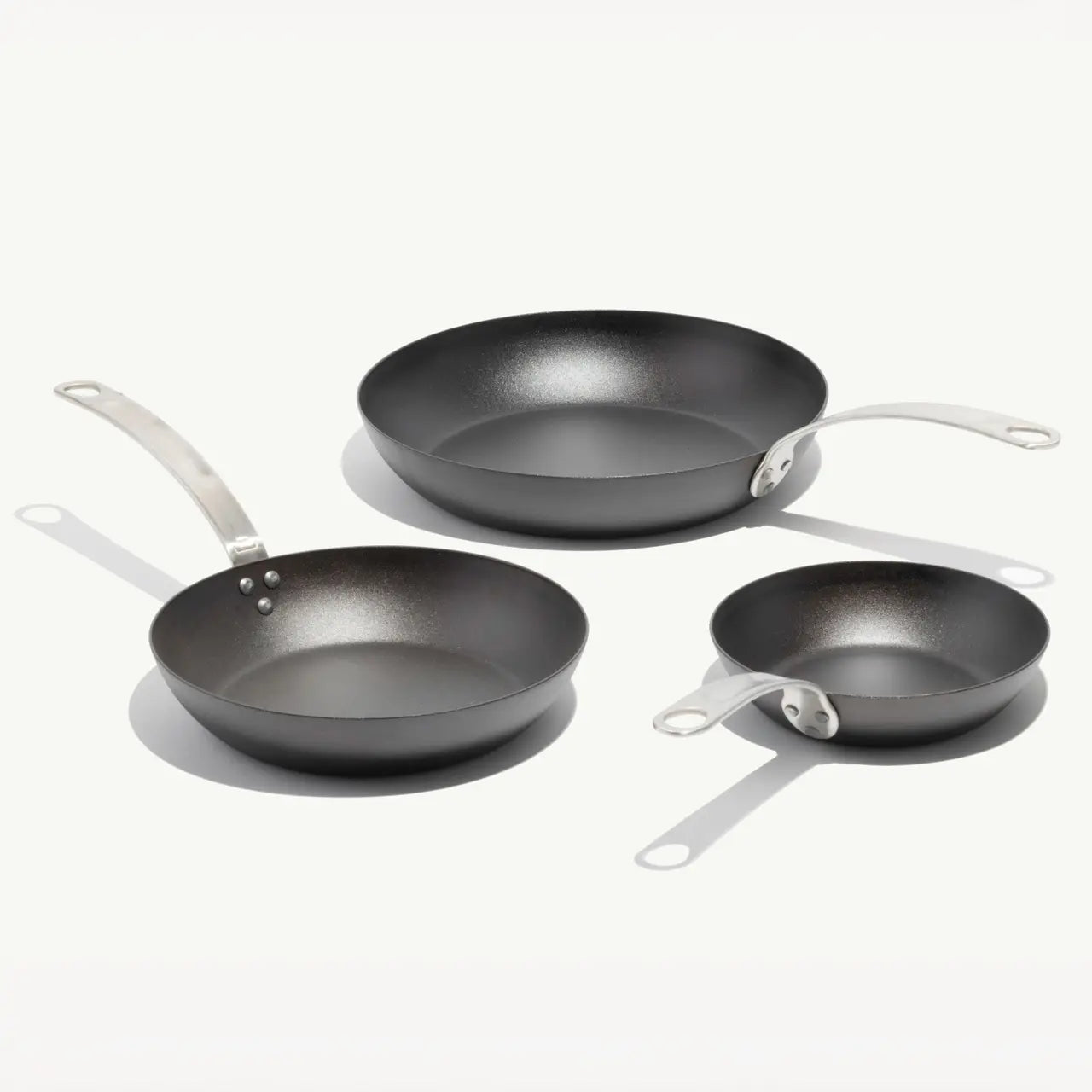 Seasoned Carbon Steel Frying Pan