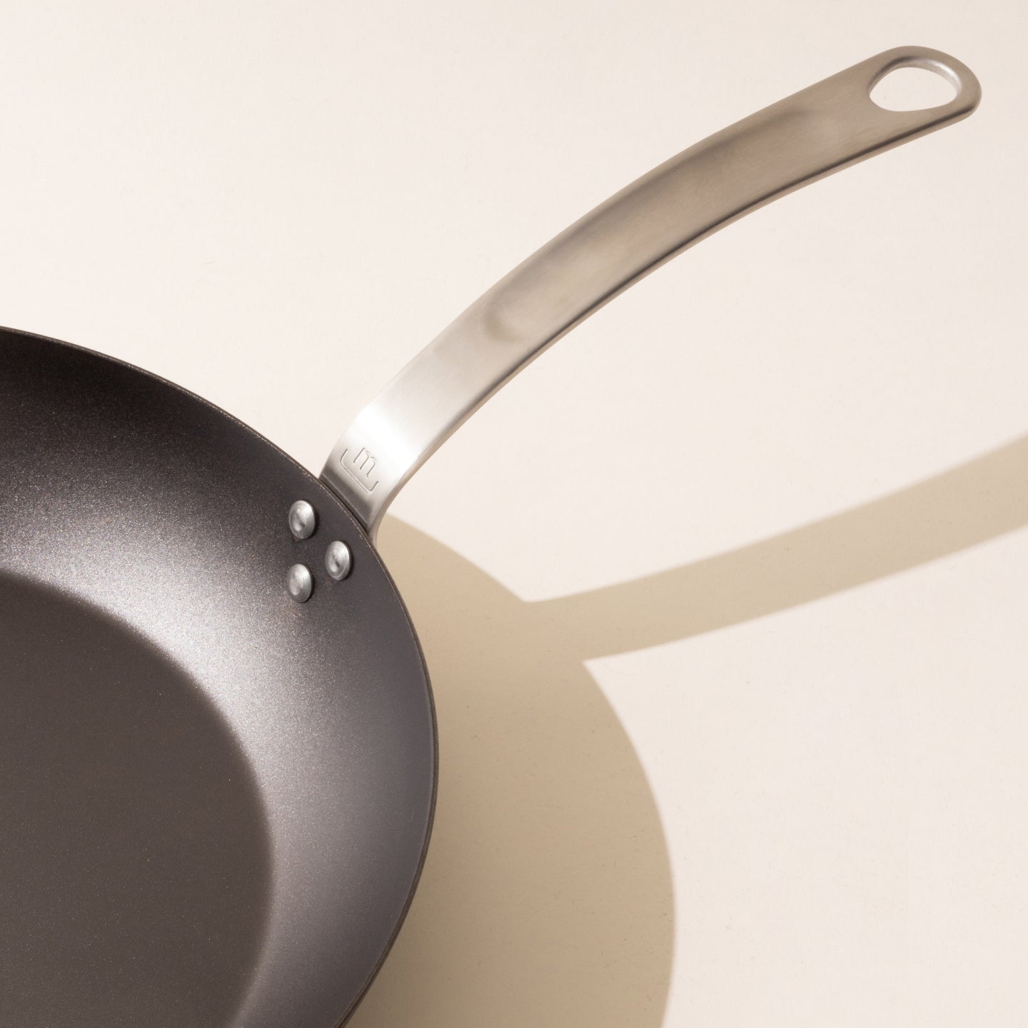 seasoned carbon steel frying pan 12 inch