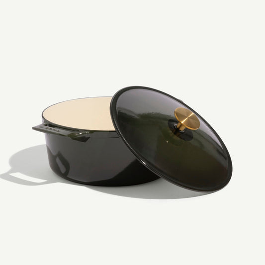 Enameled Cast Iron Round Dutch Oven