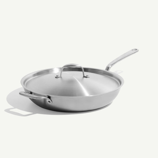 14" Stainless Clad Weeknight Pan