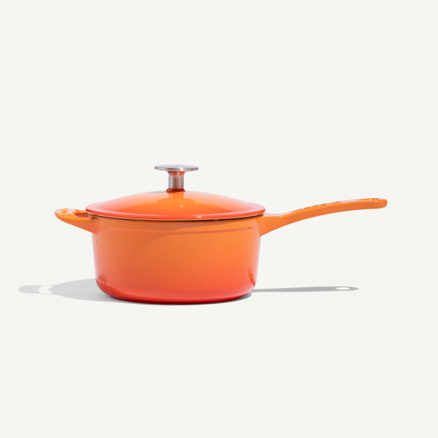 Enameled Cast Iron Saucepan