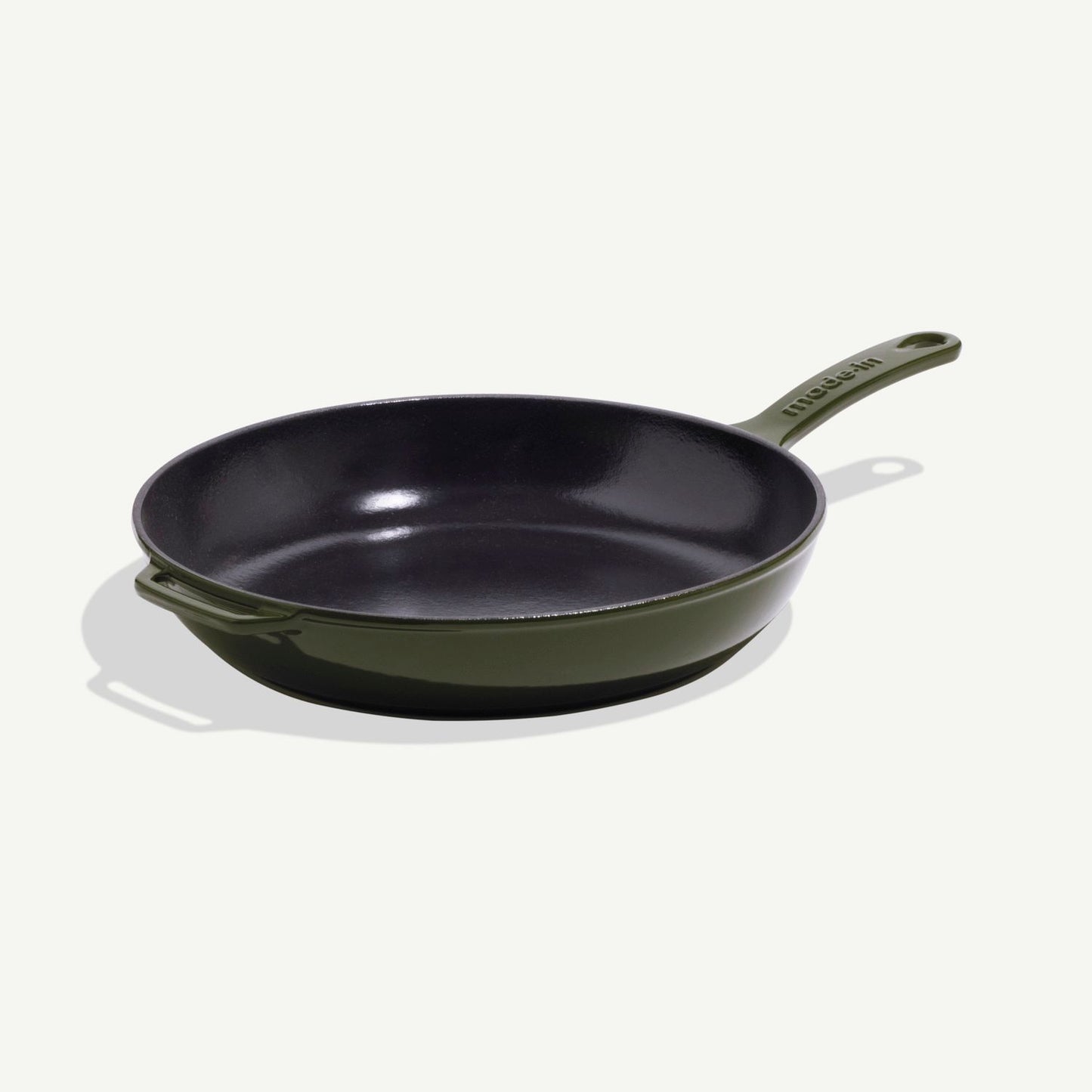 Enameled Cast Iron Skillet