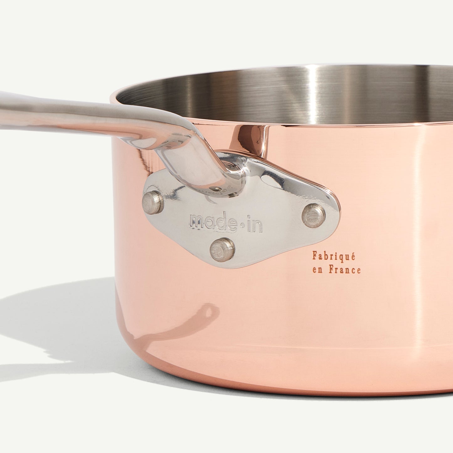 Copper Saucepan 1.9 QT