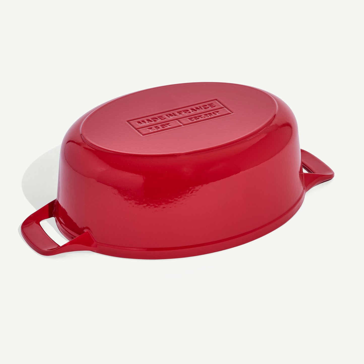 Enameled Cast Iron Oval Dutch Oven