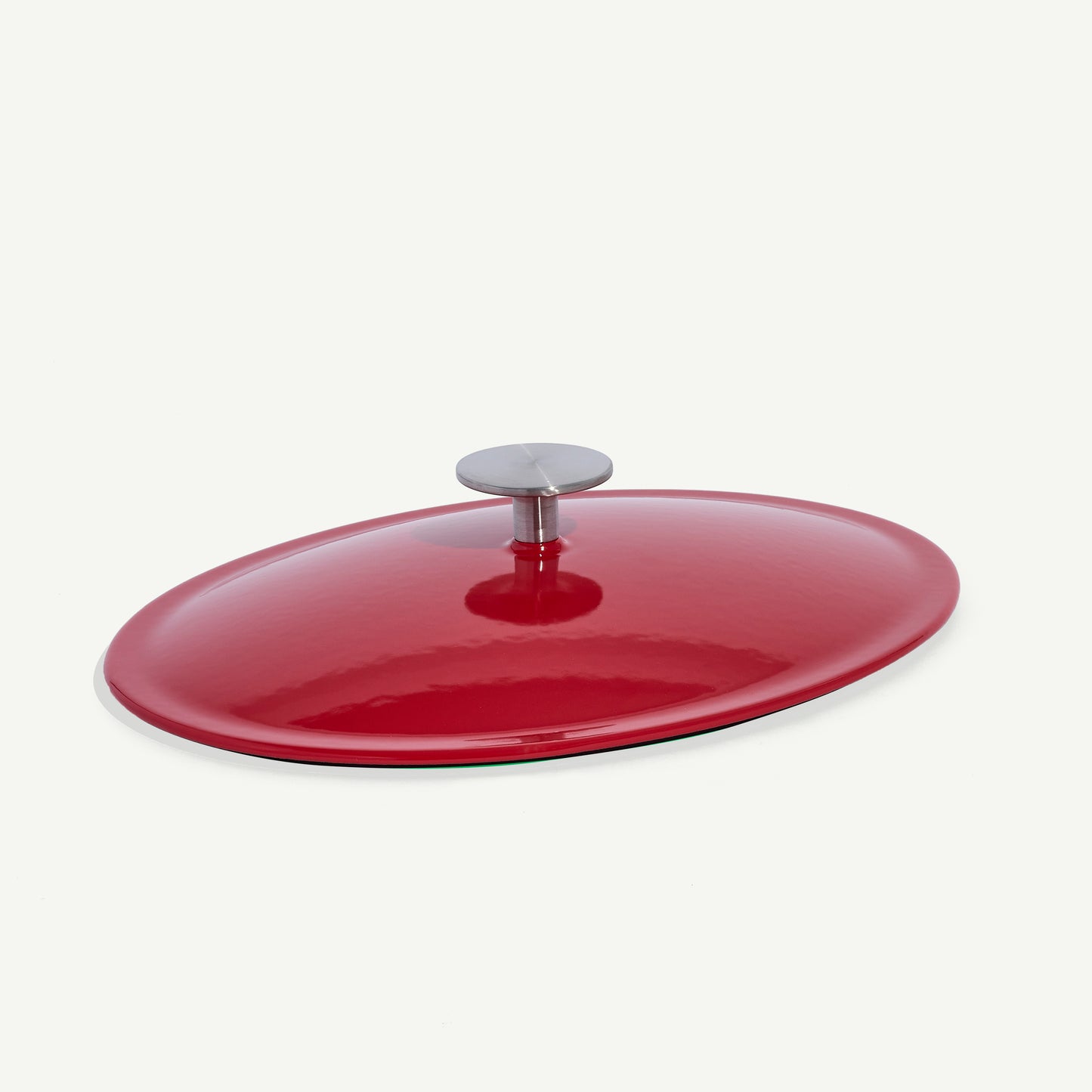 Enameled Cast Iron Oval Dutch Oven