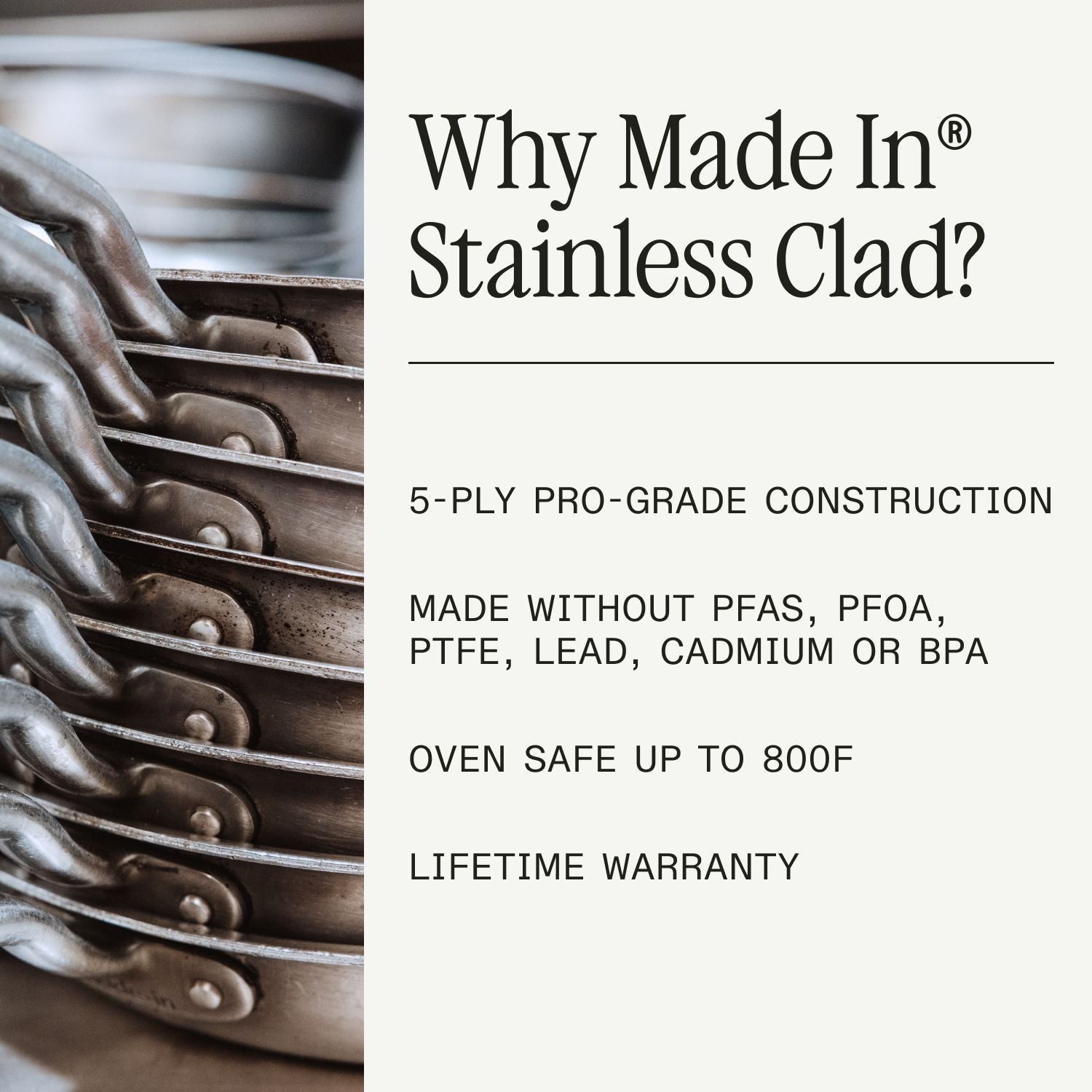 Made In: Professional-Quality Cookware, Non Stick, Carbon ... – Made In ...