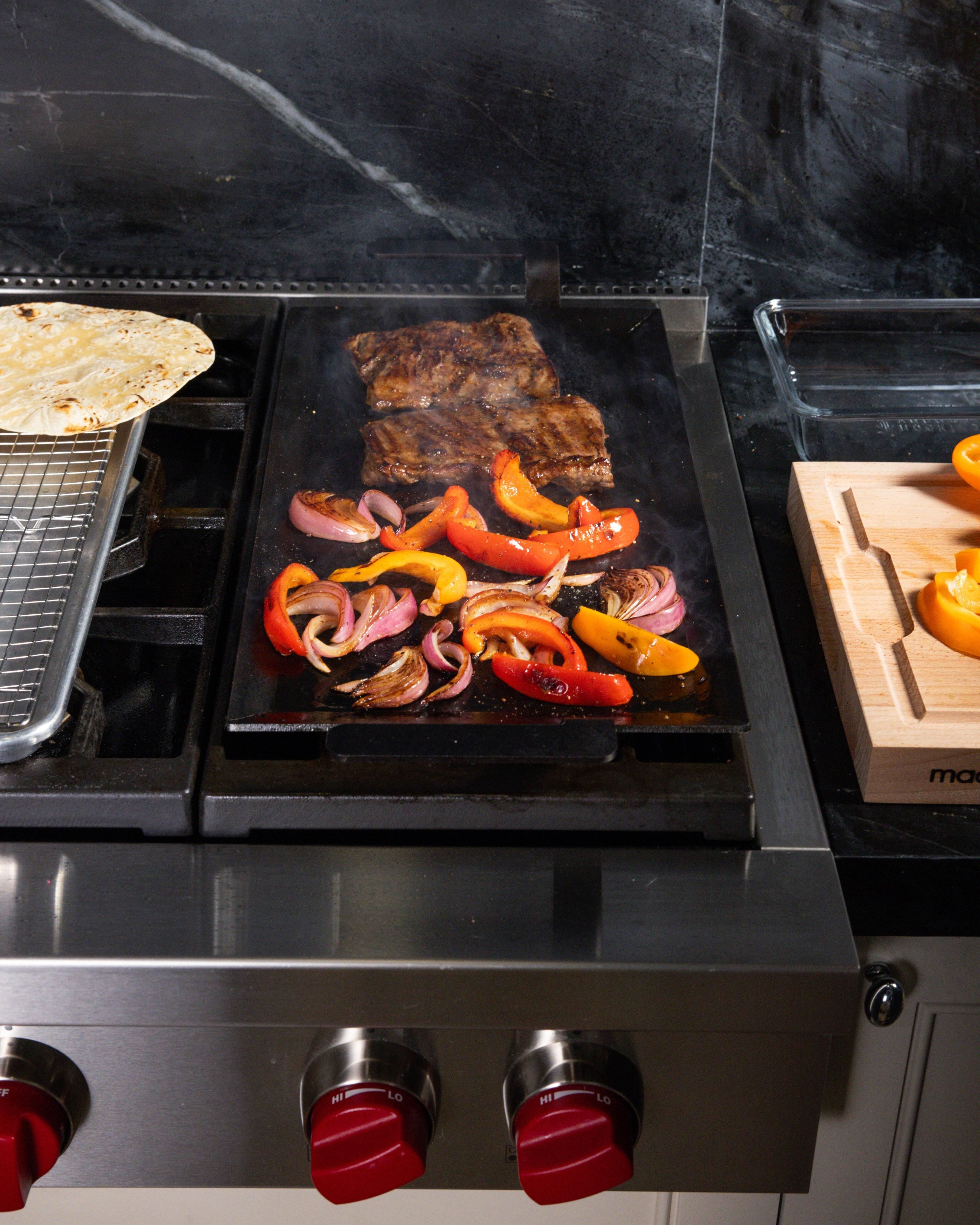 Gas Stove Ceramic Griddle Stove Top Griddle With Ceramic Coated